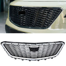 Front Upper Grille Fits For Cadillac XT4 2019-2023 Black Mesh 84504262 84658410 picture