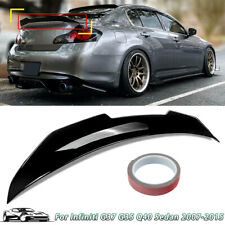 FOR 07-15 INFINITI G35 G37 G25 Q40 SEDAN PSM STYLE REAR TRUNK SPOILER PAINTED  picture