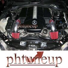 RED 1999-2005 MERCEDES BENZ S320 3.2 3.2L S430 4.3 4.3L W220 DUAL AIR INTAKE picture