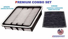 AF5279 C35426 Engine & CARBONIZED Cabin Air Filter Combo for 98 - 00 LEXUS GS400 picture