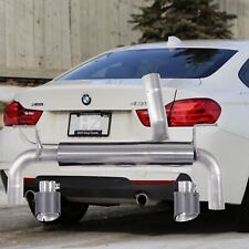 AXLE BACK EXHAUST MUFFLER FOR 12-15 BMW 335i / XDrive F30 Stainless Steel picture