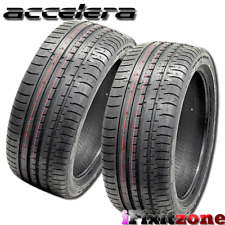 2 Tires Accelera PHI 225/35ZR20 93Y 300AAA Ultra High Performance 225/35/20 New picture