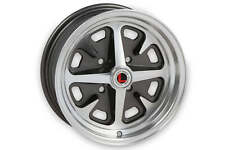 Legendary Wheels Magnum 400 - 15 x 6 in. - 4 x 4.5 - 3.75 bs - Charcoal/Machined picture