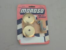 NOS Vintage Moroso Gold Anodized Aluminum Valve Cover Breathers Day 2 Muscle Car picture