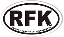 RFK Jr. For President Oval Bumper Sticker picture