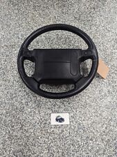 1990-1997 Mazda Miata Mx5 Oem Black Leather Steering Wheel Horn NA 90-97 *READ* picture