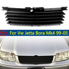 Fit For 1999-2005 VW Jetta Bora Mk4 Front Badgeless Bumper Grill Grille Black picture