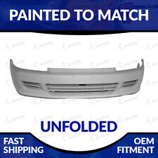 NEW Painted To Match 1992-1995 Honda Civic Unfolded Front Bumper Coupe/Hatchback picture