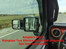Jeep JT/Gladiator JL/Wrangler Tow Mirror Adpt Set (Rampage Mirrors NOT Included) picture