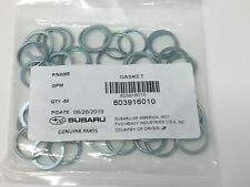 Subaru Oil Pan Crush Washers Set of 12 Impreza Outback Legacy Forester WRX + picture