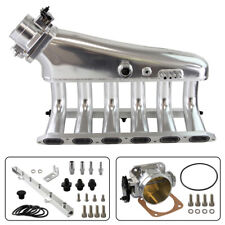 Billet Intake Manifold w/ Fuel Rail kit+Throttle Body BMW E36 E46 325i 328i 323i picture
