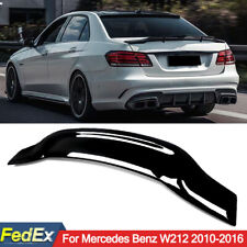 For Mercedes Benz W212 E350 E550 E63 AMG 2010-2016 Trunk Spoiler Wing RT Style picture