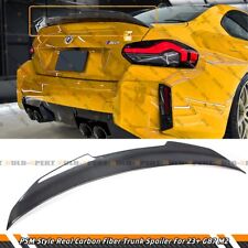 PSM STYLE CARBON FIBER TRUNK SPOILER FOR 2022-2024 BMW G42 2 SERIES M240i G87 M2 picture