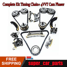 Complete Kit Timing Chain+ 4VVT Cam Phaser Int& Exh For 3.0 3.6l Equinox CTS SRX picture