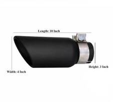 Black Horse Rear Exhaust Pipe Tail Muffler Tip Round BK Fit 19-24 Ford Ranger picture