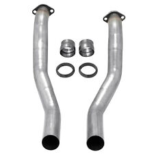 Flowmaster Stainless Dual Manifold Downpipes for 64-66 Ford Mustang RWD 4.7L V8 picture