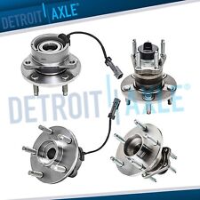4pc Front Wheel Bearing & Rear Hub Kit for 2005-10 Chevy Cobalt HHR G5 ABS 5-Lug picture