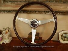 Jensen Interceptor MK III Wood Steering Wheel New Vintage Nardi-Italia 1980s NOS picture