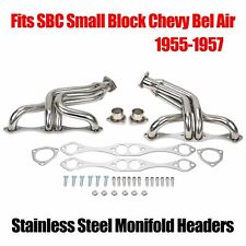 Air Chassis Headers Stainless For 1955-1957 Small Block Chevy Car 150 210 Bel picture