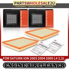 New 2Pcs Front Engine Air Filter for Saturn Ion 2003 2004 2005 L4 2.2L Cellulose picture