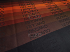 ORANGE SPECTRUM FABRIC Old Stock Limited For RECARO IDS & LX/LS (160x90 cm) picture