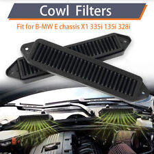 2PCS Cabin Air Cowl Filters Fits for BMW E Chassis E82 E88 E90 E92 135i 328i X1 picture