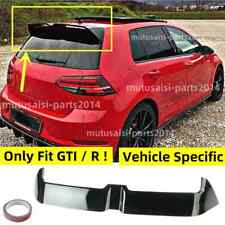 For 15-21 VW GTI R MK7 MK7.5 Glossy Black Oettinger Style Rear Roof Spoiler Wing picture