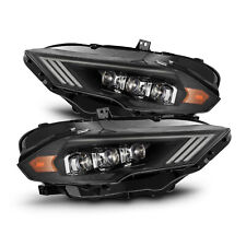 For 18-22 Ford Mustang Black Housing LED Projector Headlight Lamp AlphaRex NOVA picture