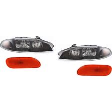 Headlight Kit For 97-99 Mitsubishi Eclipse Left and Right 4Pc picture