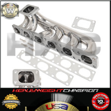 99-06 BMW E46 330 328 325 320 2.5L 3.0L i6 T3 Turbo Manifold Stainless Header picture
