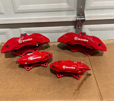 2015 - 2023 Charger Challenger Hellcat 6 Piston Brembo Brake Calipers With Pads picture