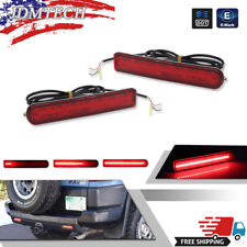 Fits Toyota FJ Cruiser 07-14 Rear Bumper Tail Brake LED Sequential Signal Lights picture