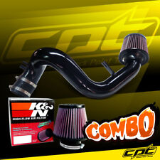 For 11-15 Sonata 2.4L 4cyl Black Cold Air Intake + K&N Air Filter picture