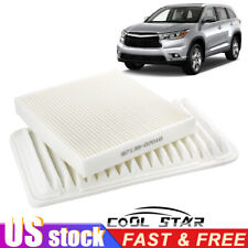 Cabin & Air Filter Combo For Toyota Highlander 3.5L Engine 2008-2013 picture