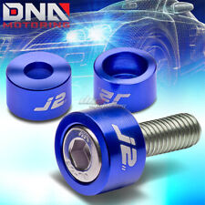 J2 FOR ACCORD/PRELUDE BB BLUE BRUSHED ALUMINUM HEADER MANIFOLD CUP WASHER+BOLT picture