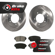 Front Disc Brake Rotors And Semi-Metallic Pads Kit For 2004-2006 Suzuki XL-7 picture