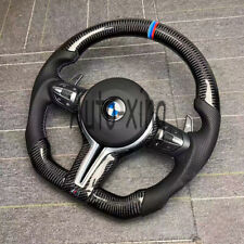 Heated Carbon Fiber Steering Wheel For BMW M2 M3 M4 M5 M6 X5 X6 F80 F30 2015+ picture