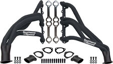 NEW PERFORMANCE LONG TUBE HEADERS,66-91 TRUCKS,JIMMY,SBC 265-400CI,PAINTED BLACK picture