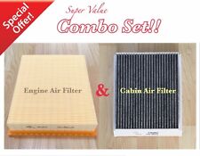 CARBONIZED CABIN + ENGINE AIR FILTER FOR FORD EDGE Fusion MKZ MKX Continental  picture