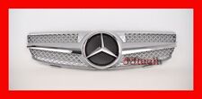 Mercedes W209 CLK CLK500 CLK320 Silver Grille 2003 2004 2005 2006 2007 2008 2009 picture