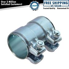 Exhaust Sleeve with Clamps for VW Jetta Golf Passat Audi A4 A6 Q5 Q7 80 90 New picture
