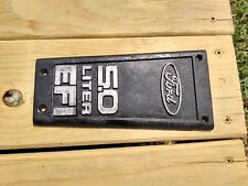 86 Ford Mustang 5.0 HO Intake Manifold Top Trim Cover Plate 302 EFI picture