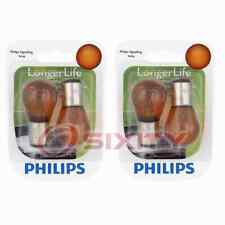 2 pc Philips Front Turn Signal Light Bulbs for Cadillac Calais Cimarron hq picture