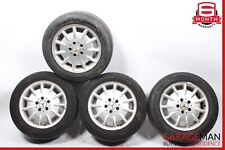 00-03 Mercedes W210 E320 Complete Wheel Tire Rim Set 7.5J x 16H2 ET41 OEM picture
