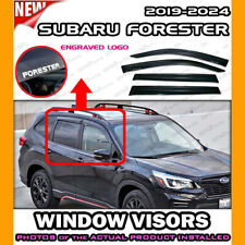 WINDOW VISORS for 2019 → 2024 Subaru Forester / DEFLECTOR VENT SHADE RAIN GUARD picture