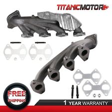 Left & Right Exhaust Manifold Kits For Ford F150 Expedition Lincoln Mark LT 5.4L picture