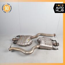 15-17 Mercedes W222 S600 Exhaust Mufflers Right and Left Set of 2 OEM picture
