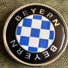 C-C43 chrome Beyern Gloss Black /blue Wheel Center Cap picture