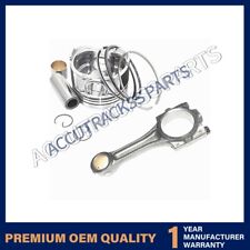 1Set Piston Kit&Connecting Rod 76mm Compatible for Kubota Z750 Z751 Engine picture