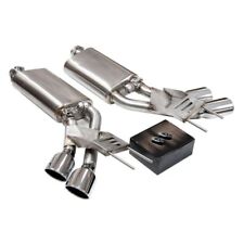 Mercedes-Benz G63 AMG Sports Sound Direct Fit Valved Stainless Exhaust Mufflers picture